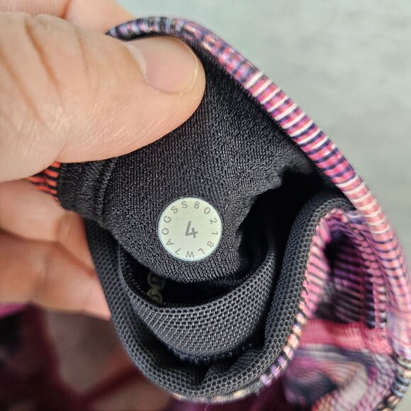 Lululemon On Pace Short Sun Dazed Multi Pink Women's workout Size 4 - Picture 4 of 12